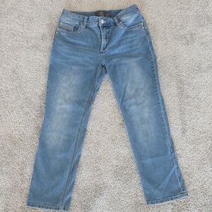 Chico's Light Blue Straight Leg Jeans